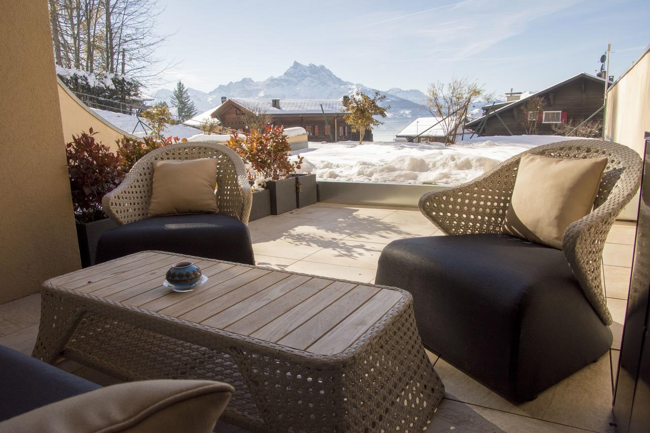 Appartements Dans La Residence Panorama วิลลาร์-ซูร์-โอลง ภายนอก รูปภาพ